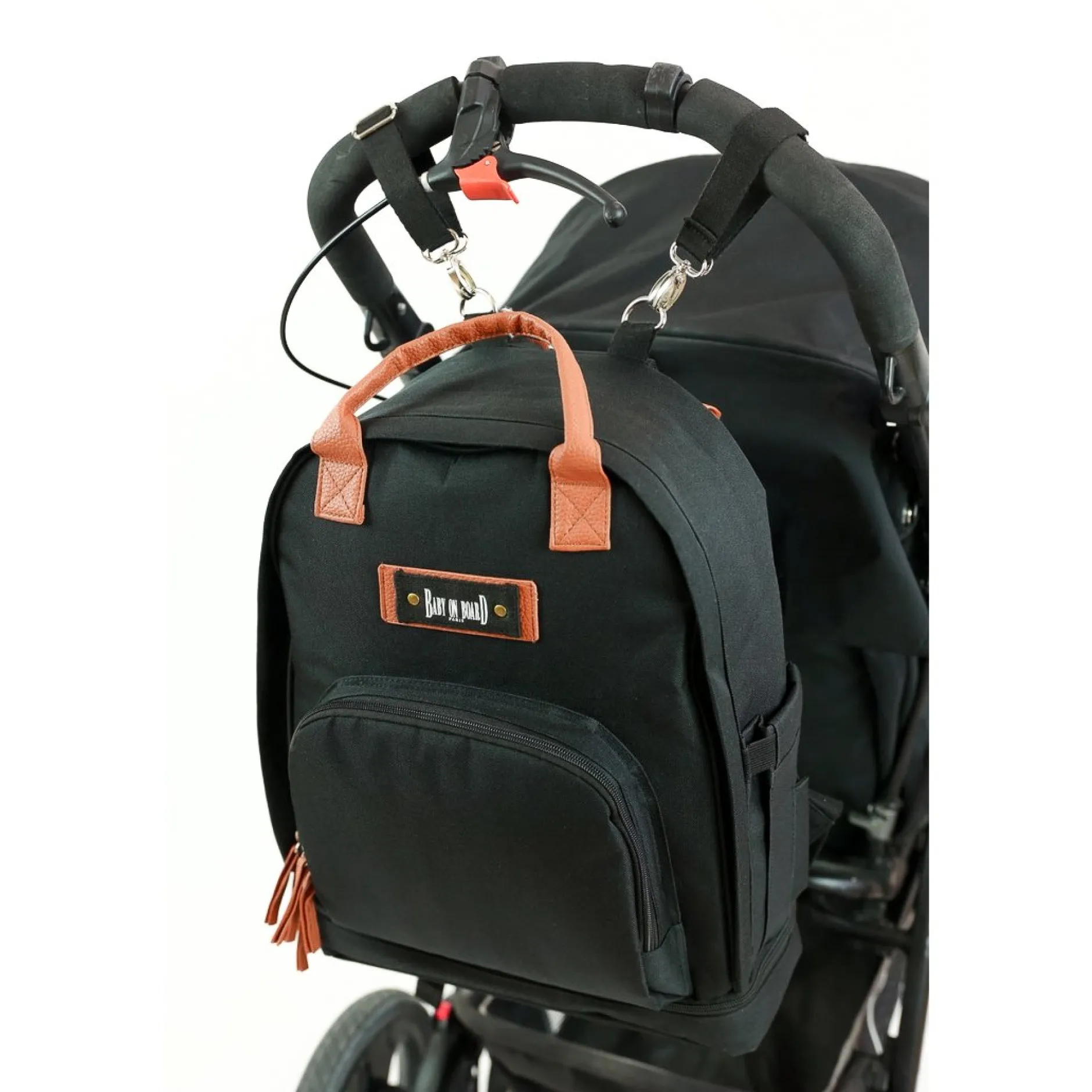 Tout Pour Vos Balades|Sacs À Langer*Baby On Board Sac à dos à langer Backpack de Noir