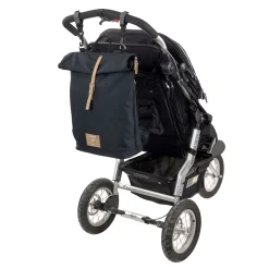 Tout Pour Vos Balades|Sacs À Langer*Lässig Sac à dos à langer Rolltop de Bleu nuit