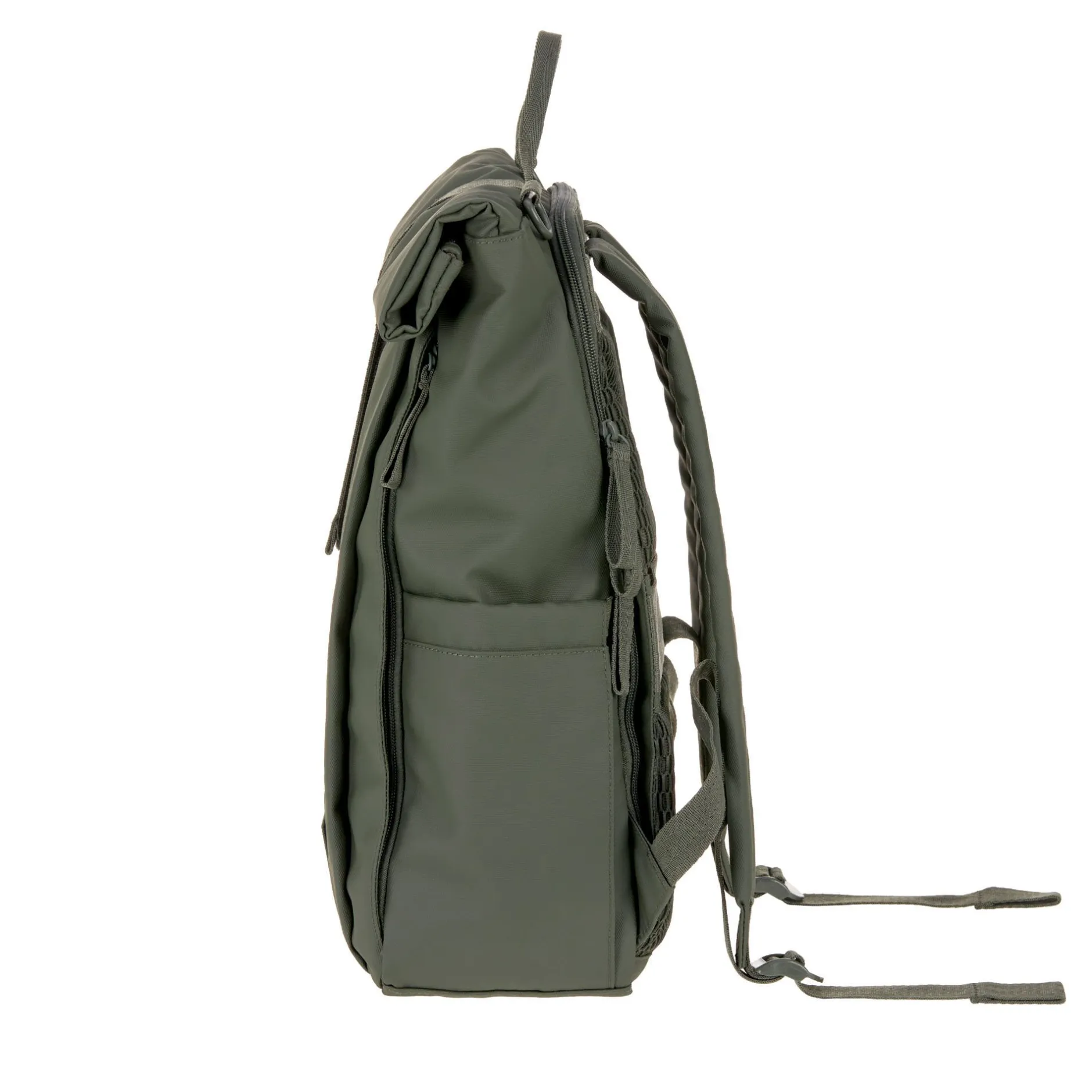 Tout Pour Vos Balades|Sacs À Langer*Lässig Sac à dos à langer Rolltop Up de Olive
