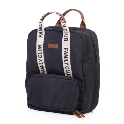 Sacs À Langer|Tout Pour Vos Balades*Childhome Sac à Dos Family Club Signature de Noir