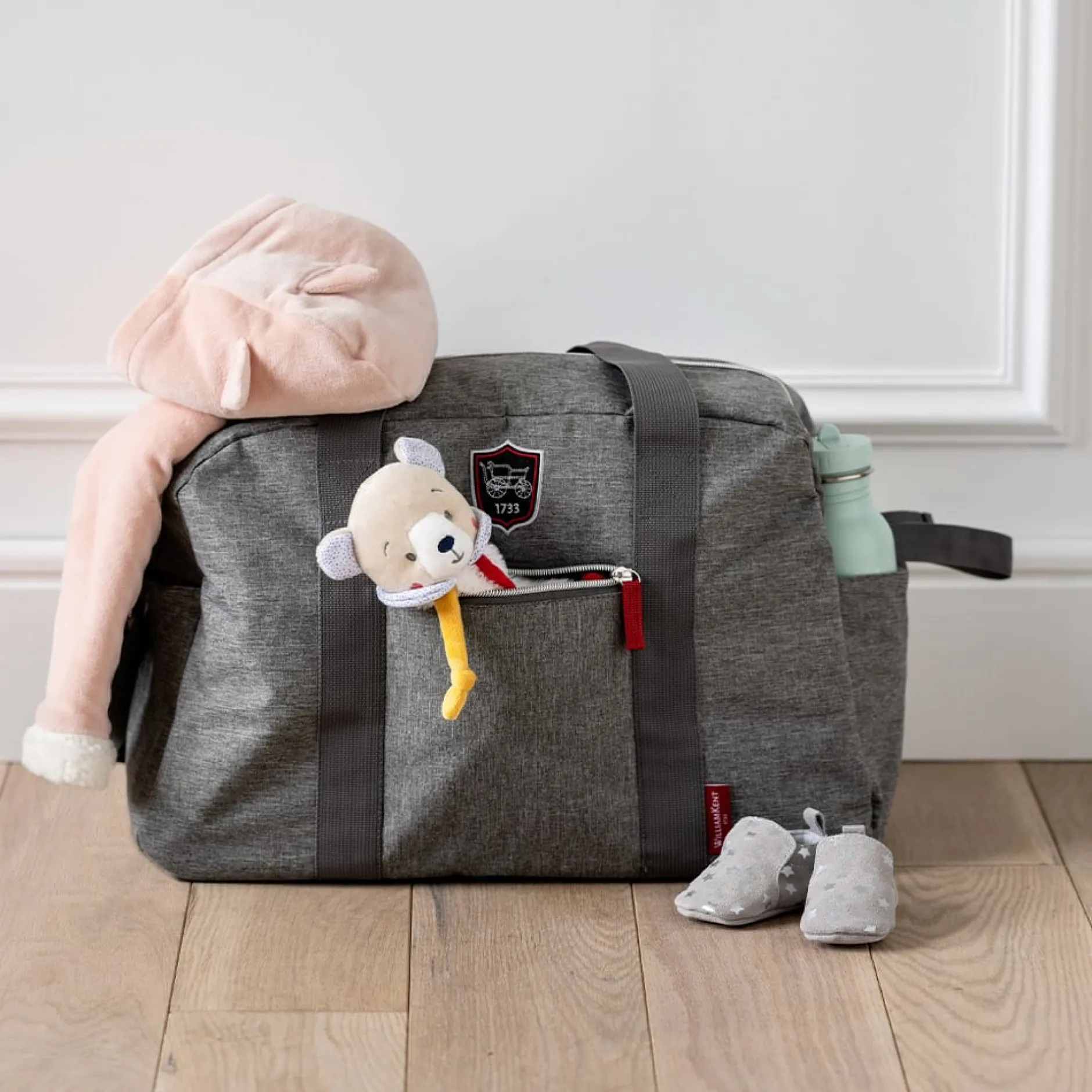 Sacs À Langer|Tout Pour Vos Balades*William Kent 1733 Sac à langer Casual de Gris