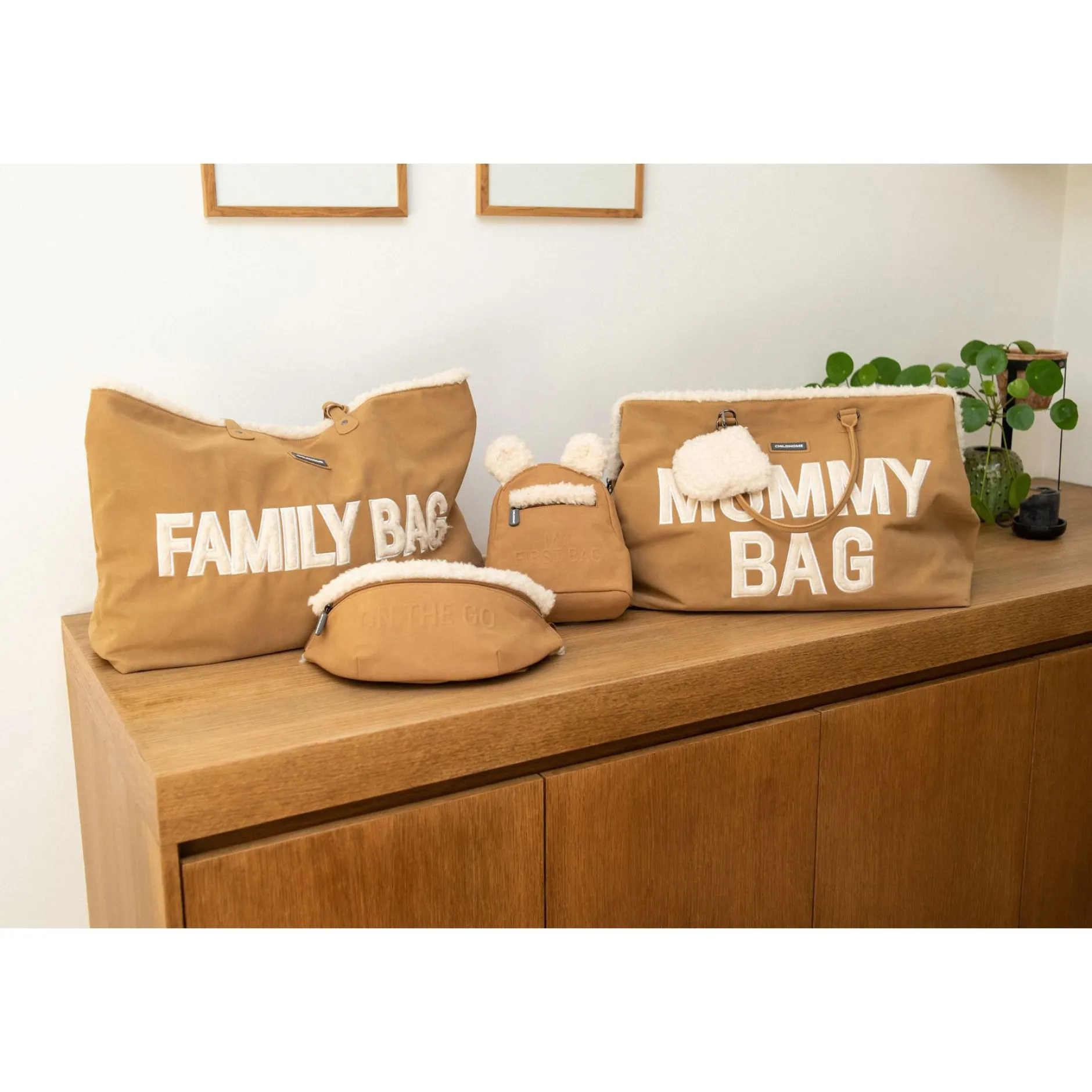 Tout Pour Vos Balades|Sacs À Langer*Childhome Sac à langer Family Bag de Daim