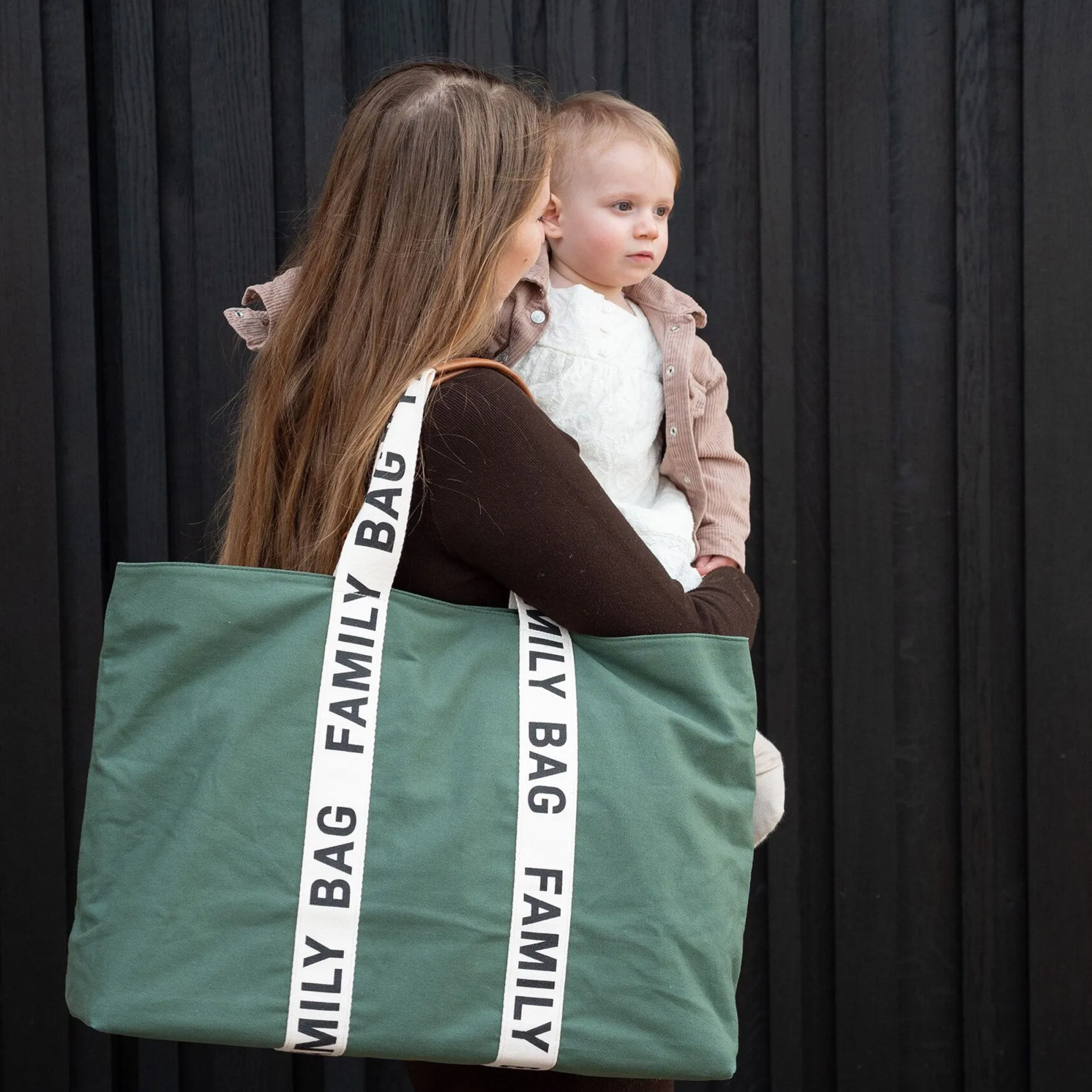 Sacs À Langer|Tout Pour Vos Balades*Childhome Sac à langer Family Bag Signature de Canvas