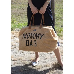 Sacs À Langer|Tout Pour Vos Balades*Childhome Sac à langer Mommy Bag de Teddy brun