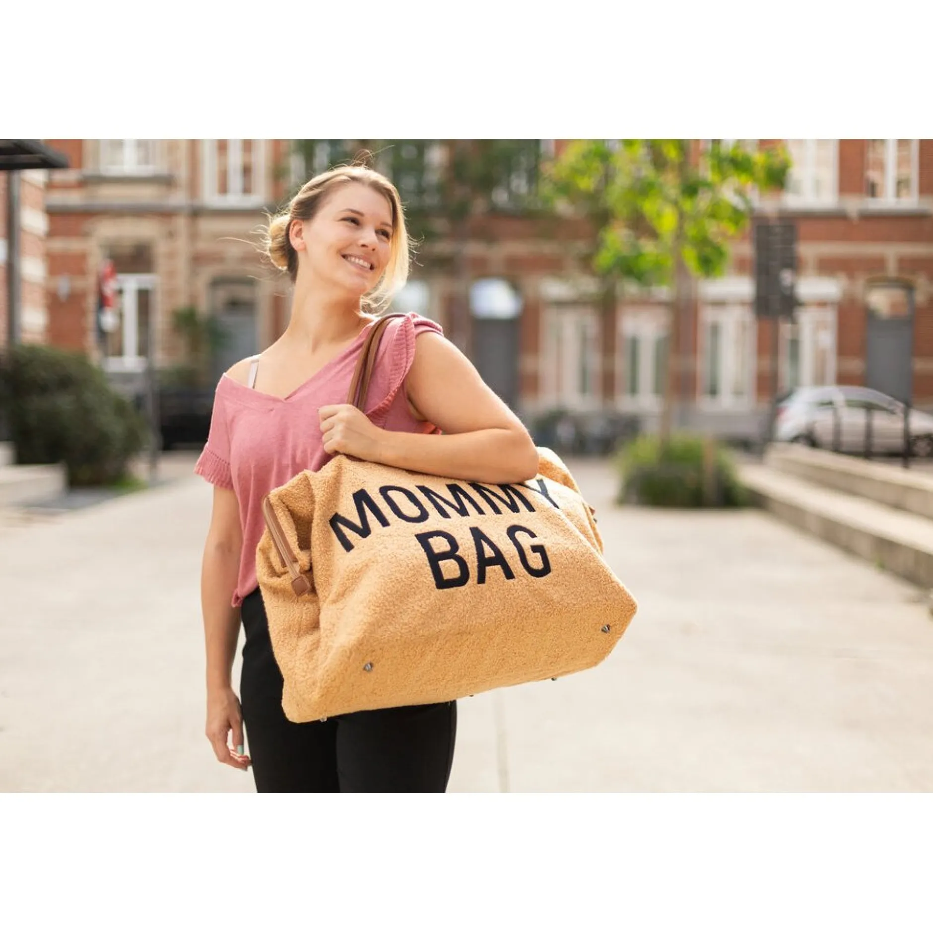 Sacs À Langer|Tout Pour Vos Balades*Childhome Sac à langer Mommy Bag de Teddy brun
