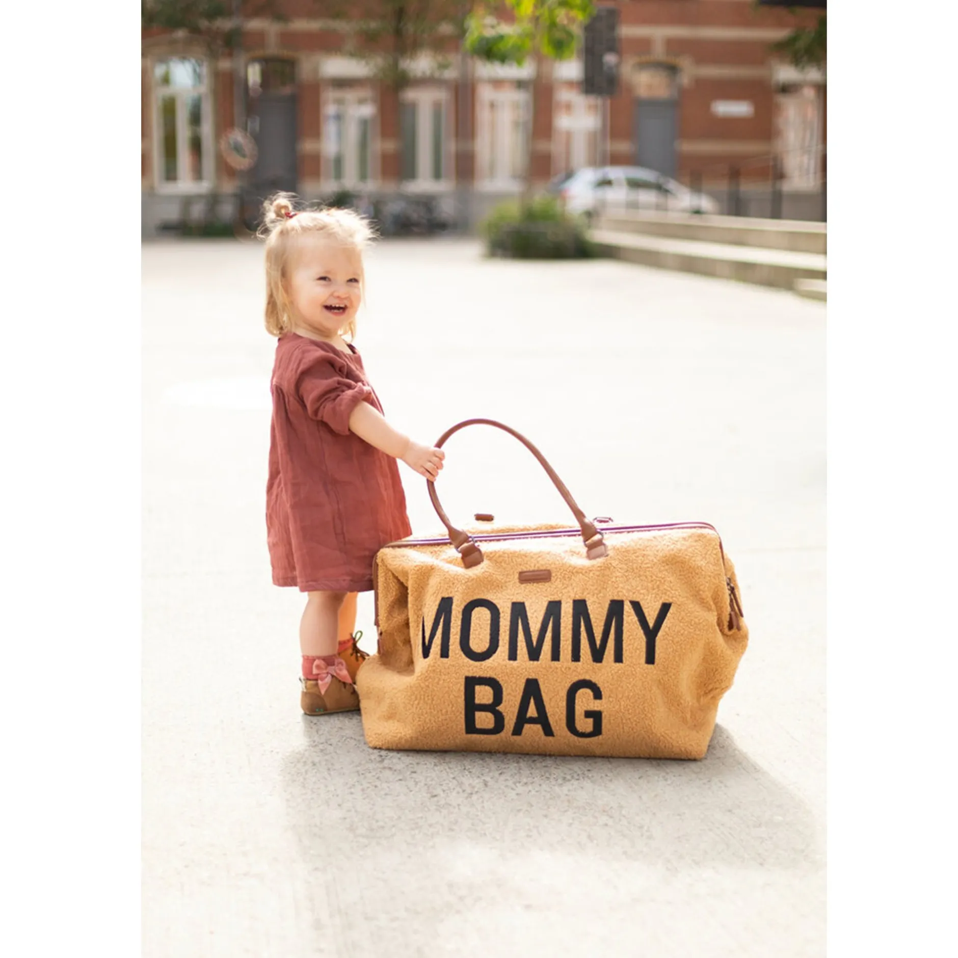 Sacs À Langer|Tout Pour Vos Balades*Childhome Sac à langer Mommy Bag de Teddy brun