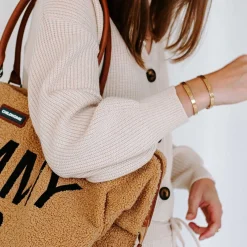 Sacs À Langer|Tout Pour Vos Balades*Childhome Sac à langer Mommy Bag de Teddy brun