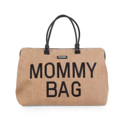 Sacs À Langer|Tout Pour Vos Balades*Childhome Sac à langer Mommy Bag de Raffia Look