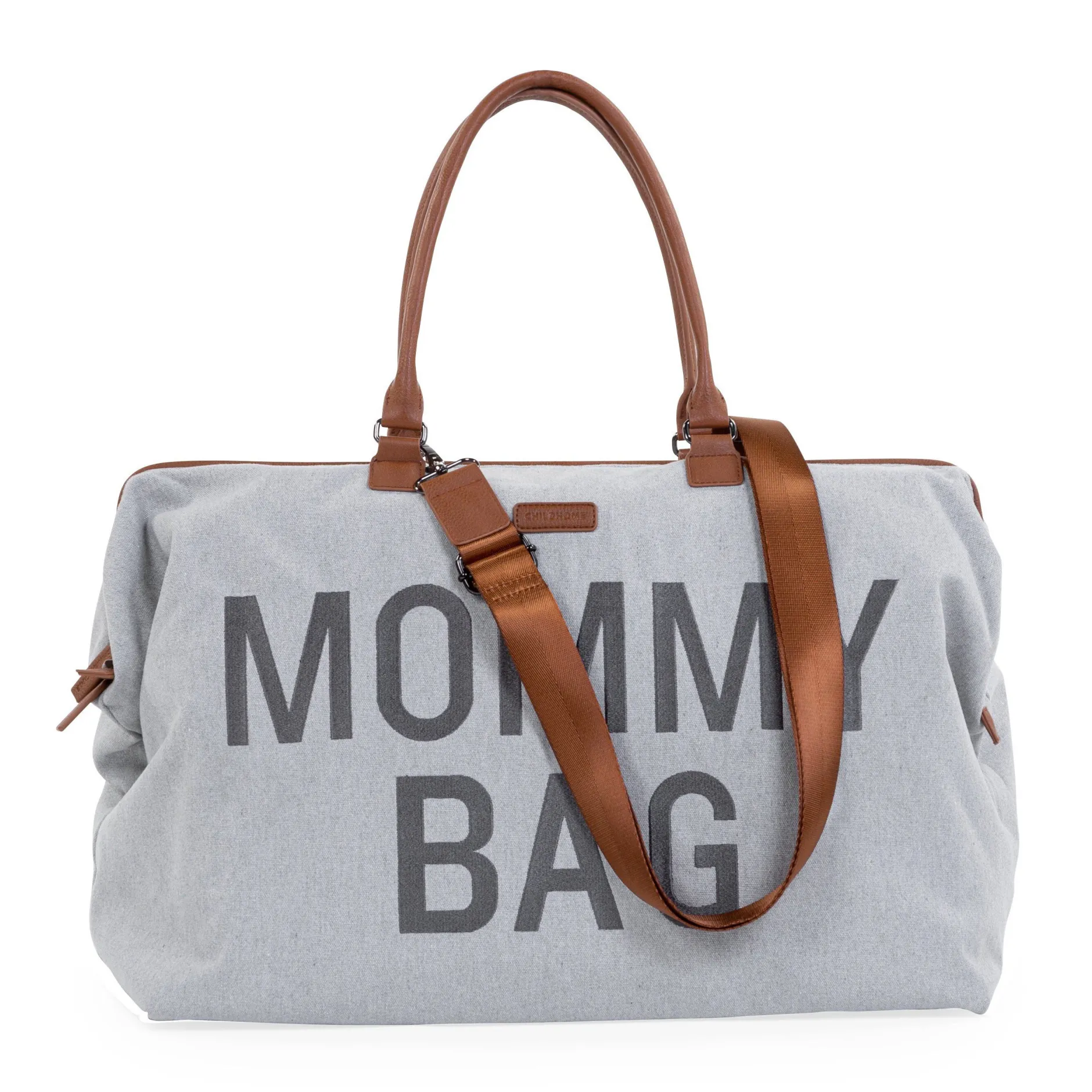 Sacs À Langer|Tout Pour Vos Balades*Childhome Sac à langer Mommy Bag de Canvas Gris