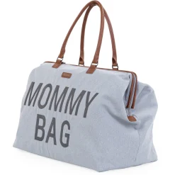 Sacs À Langer|Tout Pour Vos Balades*Childhome Sac à langer Mommy Bag de Canvas Gris