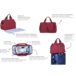 Sacs À Langer|Tout Pour Vos Balades*Childhome Sac à langer Mommy Bag Signature de Urban bordeaux