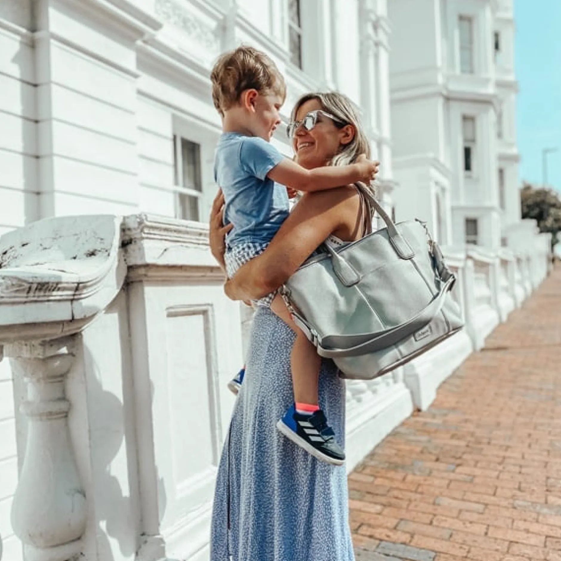 Autres Accessoires De Voyage|Tout Pour Vos Trajets*Babymel Sac à langer Roxy de Cuir vegan gris