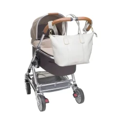 Autres Accessoires De Voyage|Tout Pour Vos Trajets*Babymel Sac à langer Roxy de Cuir vegan gris