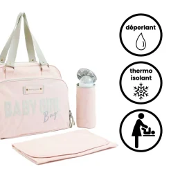 Tout Pour Vos Balades|Sacs À Langer*Baby On Board Sac à Langer Symply Bag de Rose
