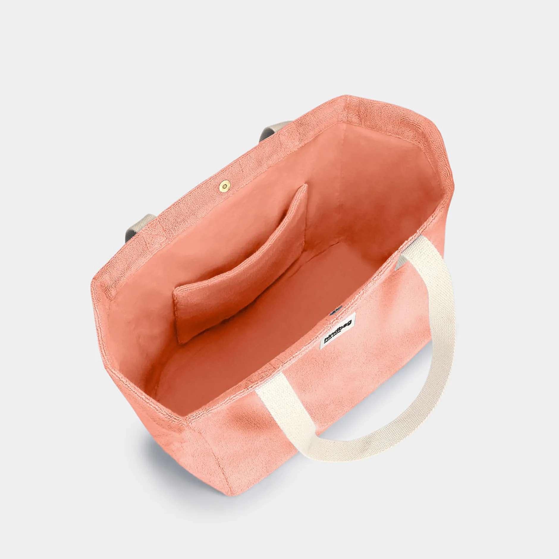 Tout Pour Vos Balades*Hindbag Sac cabas Claude de Eponge rose corail