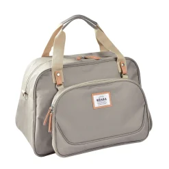 Sacs À Langer|Tout Pour Vos Balades*Béaba Sac Genève Vintage de Gris velours