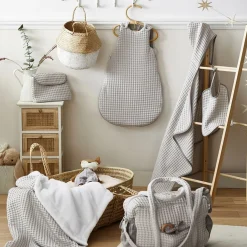 Tout Pour Vos Balades|Sacs À Langer*BB&Co Sac-à-langer en coton gaufré de Nuage