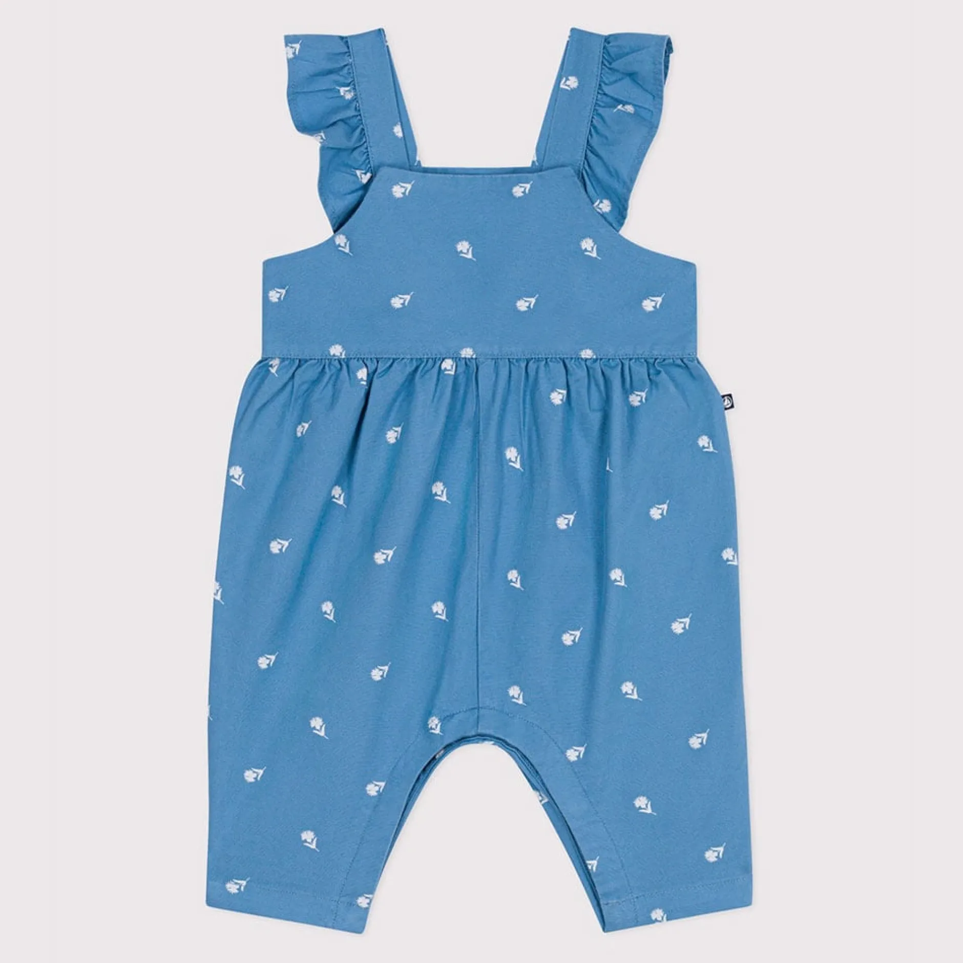 Combinaisons, Salopettes*Petit Bateau Salopette en coton jambes longues brodée de fleurs de Alaska