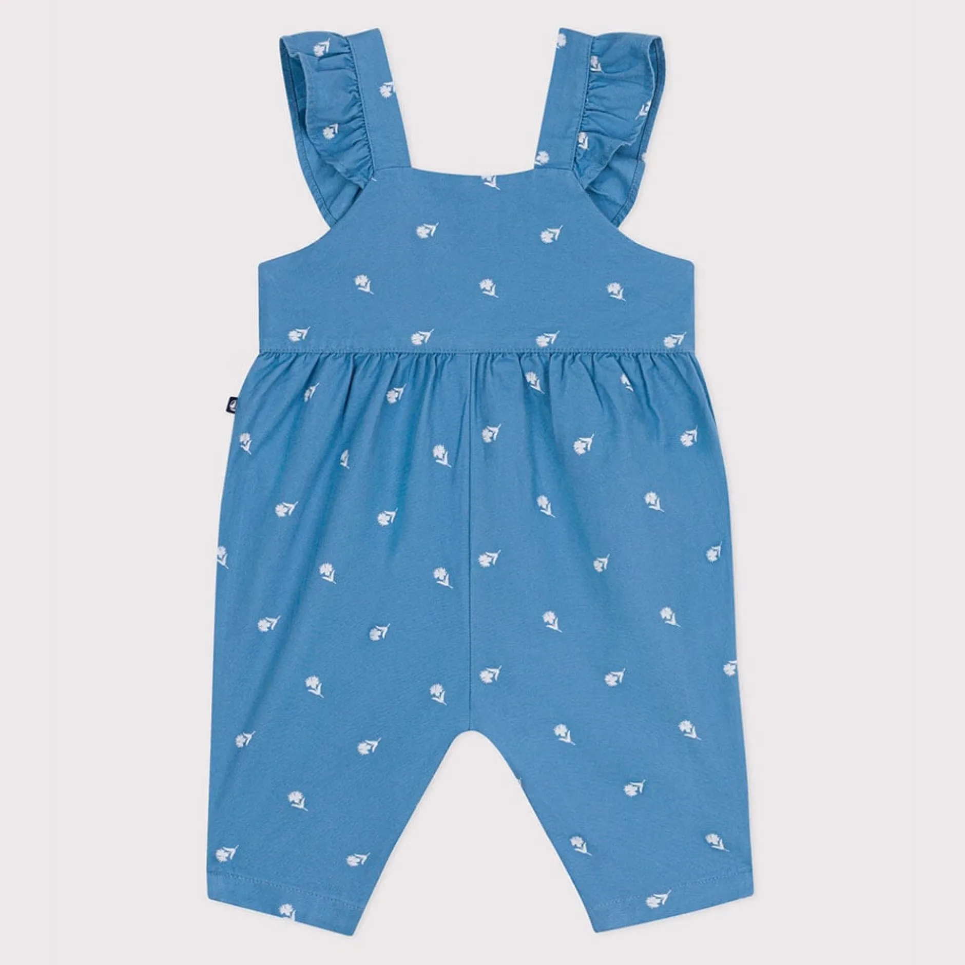 Combinaisons, Salopettes*Petit Bateau Salopette en coton jambes longues brodée de fleurs de Alaska