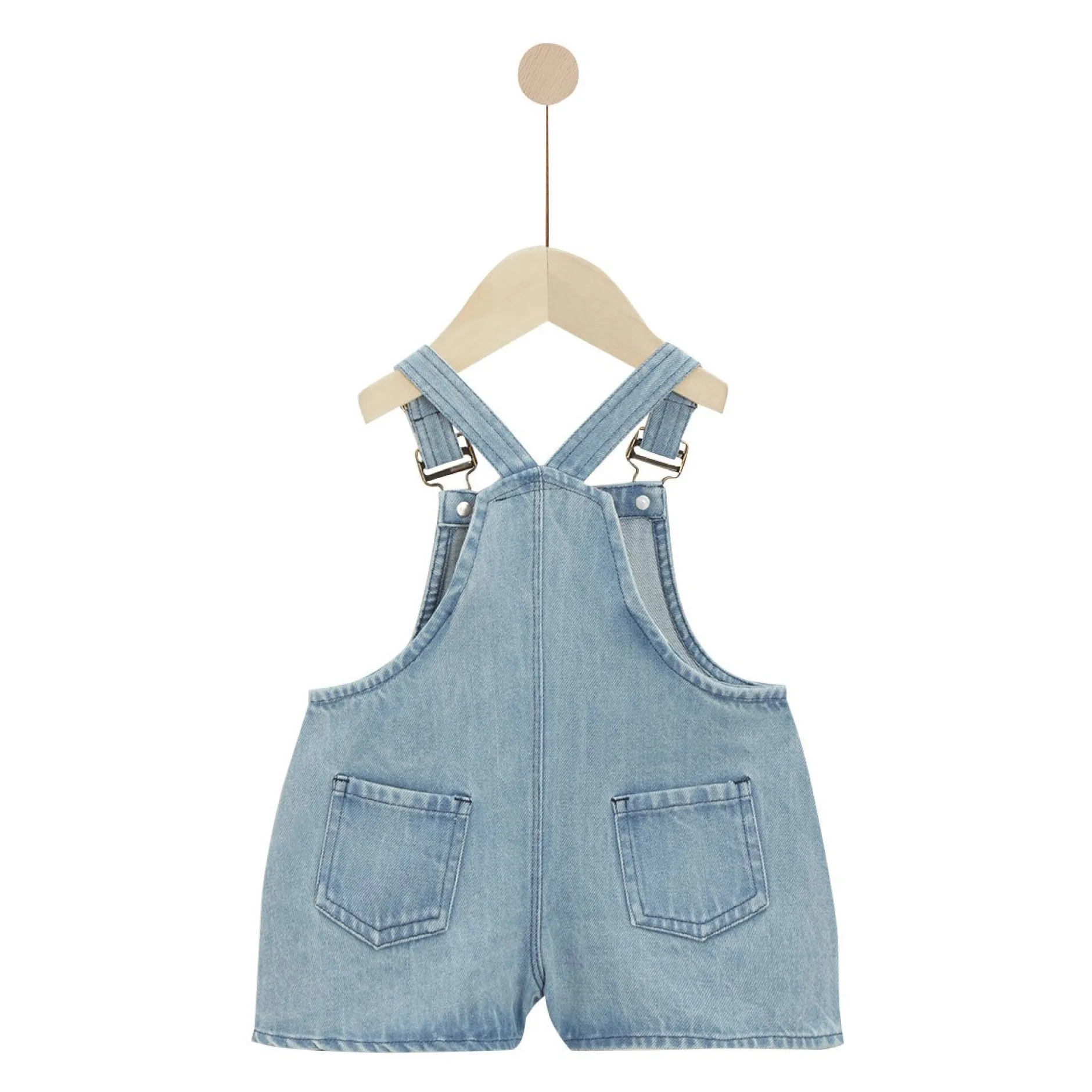 Combinaisons, Salopettes*P'tit Bisou Petit Prix Salopette en denim Liberty and Sea Life de