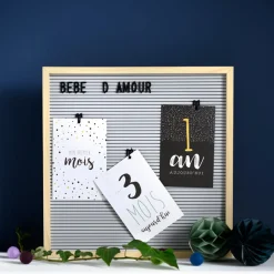 Coffrets De Naissance|Albums*Petit à petit Set cartes 1ere année de Multicolore