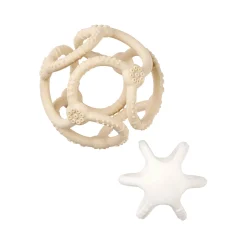 Balles & Ballons*Nattou Set de balles Silicone de Argile / Blanc