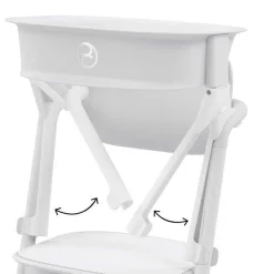 Chaises Hautes Évolutives*CYBEX Set de Tour d’Apprentissage Lemo de All White