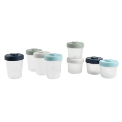 Pots*Béaba Set 2ème âge 8 portions clip 150ml/250ml de