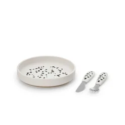 Assiettes*Elodie Details Set repas en silicone de Dalmatian