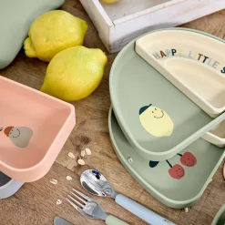 Coffrets*Lässig Set Vaisselle Silicone de Cerise