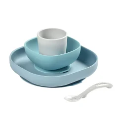 Coffrets|Assiettes*Béaba Set Vaisselle Silicone 4 pièces de Jungle