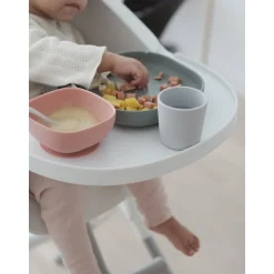 Coffrets|Assiettes*Béaba Set Vaisselle Silicone 4 pièces de Eucalyptus