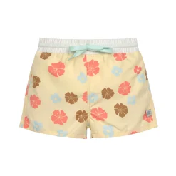Maillots De Bain Bébé*Lässig Short de bain avec couche de Fleurs Vanille