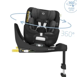 Siège Auto De 0 À 4 Ans Avec Réducteur|Siège Auto Avec Jambe De Force*Maxi-Cosi Siège auto Mica Pro Eco i-Size de Authentic Black