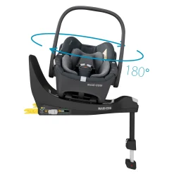 Sièges Auto De 0 À 15 Mois|Siège Auto Avec Jambe De Force*Maxi-Cosi Siège auto Pebble 360 de Essential Graphite