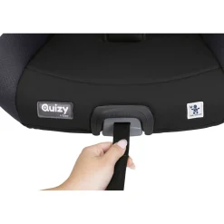 Siège Auto De 4 Ans À 10-12 Ans|Sièges Auto Isofix*Chicco Siège auto Quizy i-Size de Black