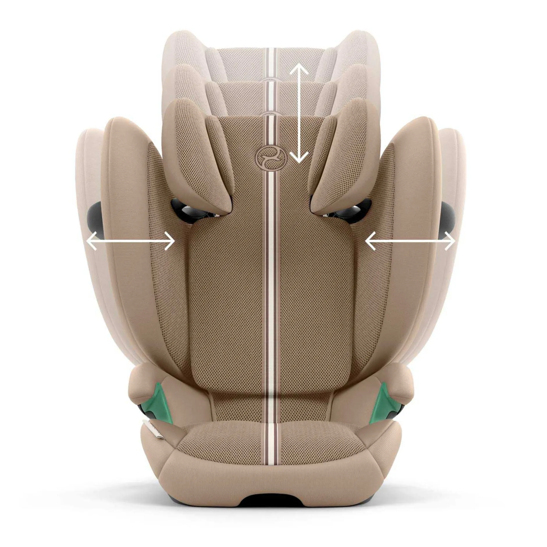 Siège Auto De 4 Ans À 10-12 Ans|Sièges Auto Isofix*CYBEX Siège auto Solution G2 i-Fix de Almond Beige