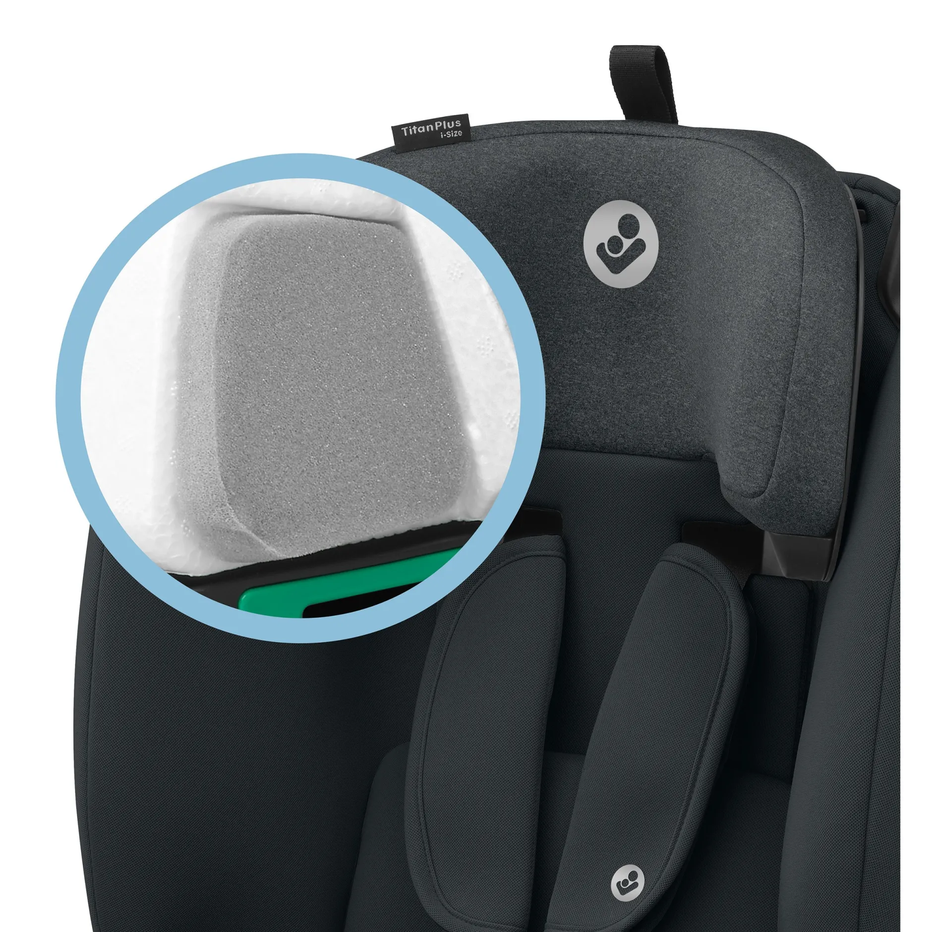 Tout Pour Vos Trajets|Siège Auto Évolutif De 15 Mois À 10-12 Ans*Maxi-Cosi Siège auto Titan Plus i-Size de Authentic Graphite