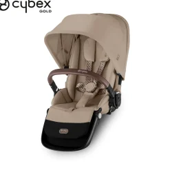 Poussettes Doubles & Triples|Poussettes Citadines*CYBEX Siège Poussette Gazelle S de Almond Beige