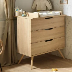 Plans À Langer|Plans*Sauthon Baby's Sweet Home Sixties Dispositif à langer de Bois