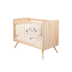 Lits 60X120 Évolutifs|Lits 60X120 Non Évolutifs*Sauthon Baby's Sweet Home Sixties Lit bébé 60x120 de Bois