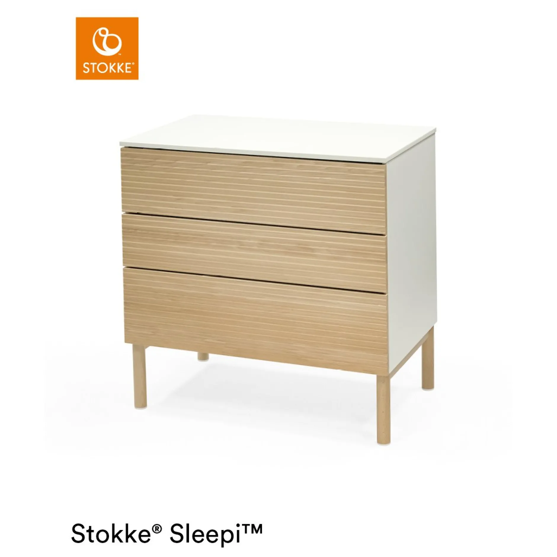 Commodes*Stokke® Sleepi Tiroirs de Commode de Natural