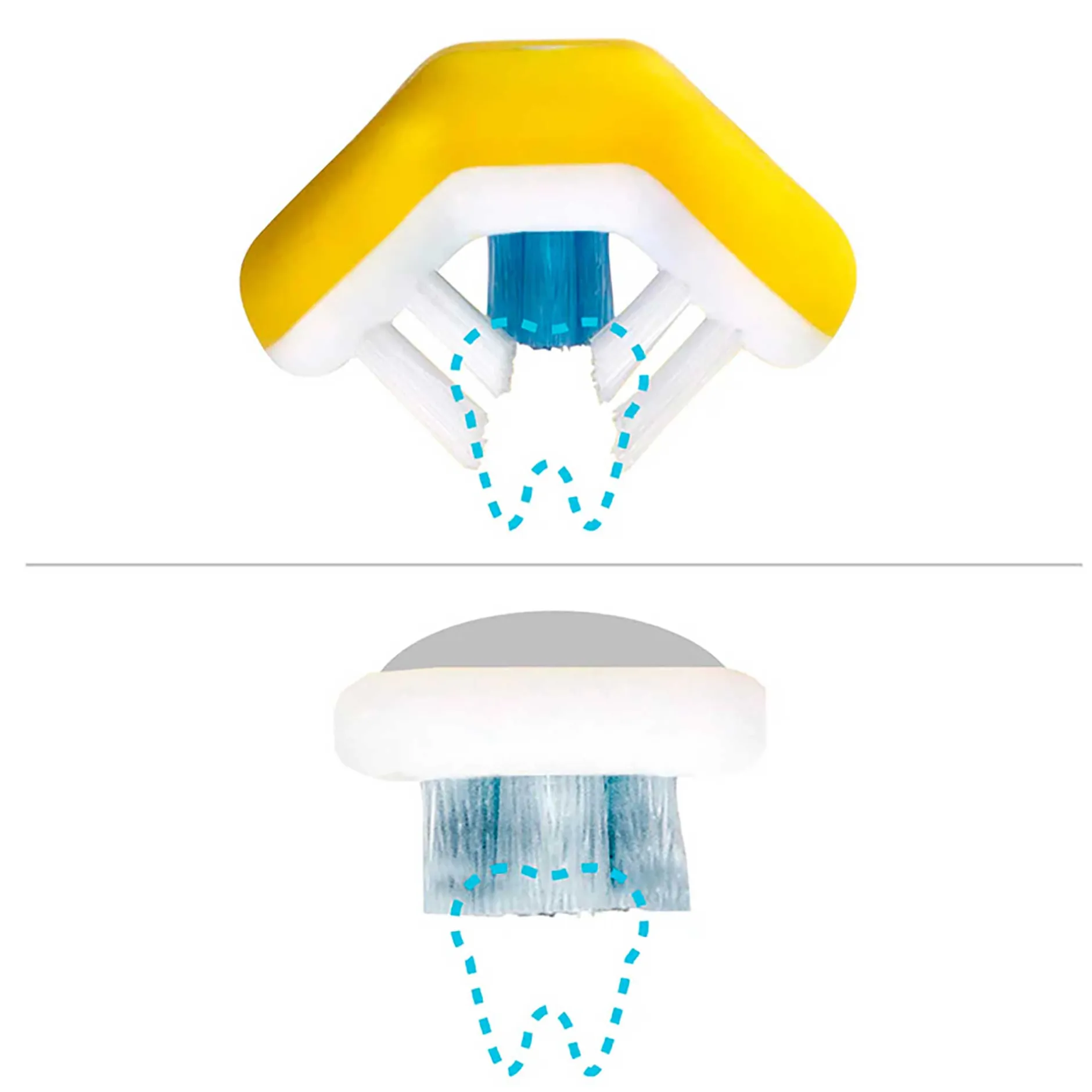 Brosses À Dents*Frida Smile Brosse à dents à trois angles de