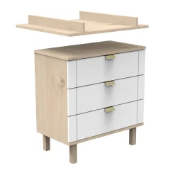 Plans À Langer|Plans*Sauthon Baby's Sweet Home Solène Dispositif à langer de Blanc