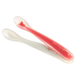 Couverts*Sophie La Girafe® Sophie la Girafe 2 cuillères douces en silicone de