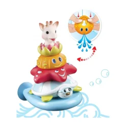 Jouets De Bain*Sophie La Girafe® Sophie La girafe Splash and surf pyramide de