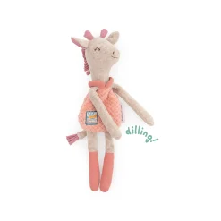 Hochets*Moulin Roty Sous mon Baobab Doudou-hochet de Girafe