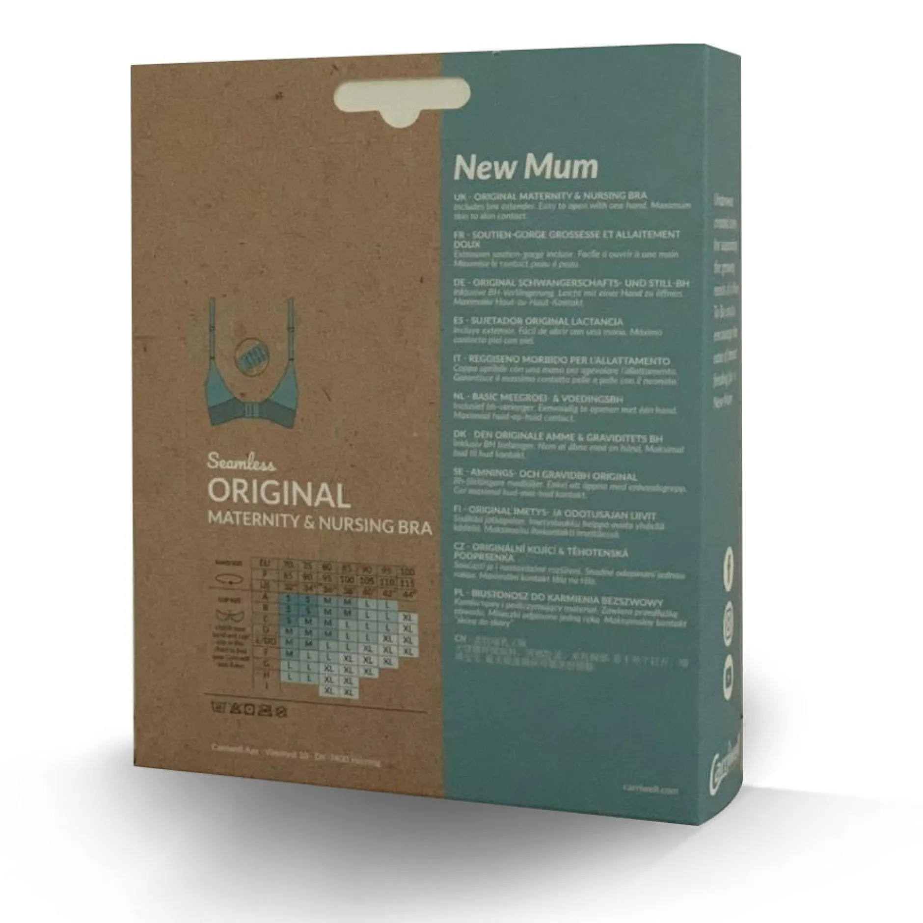 Lingerie|Vêtements*Carriwell Soutien-gorge allaitement sans couture de Beige