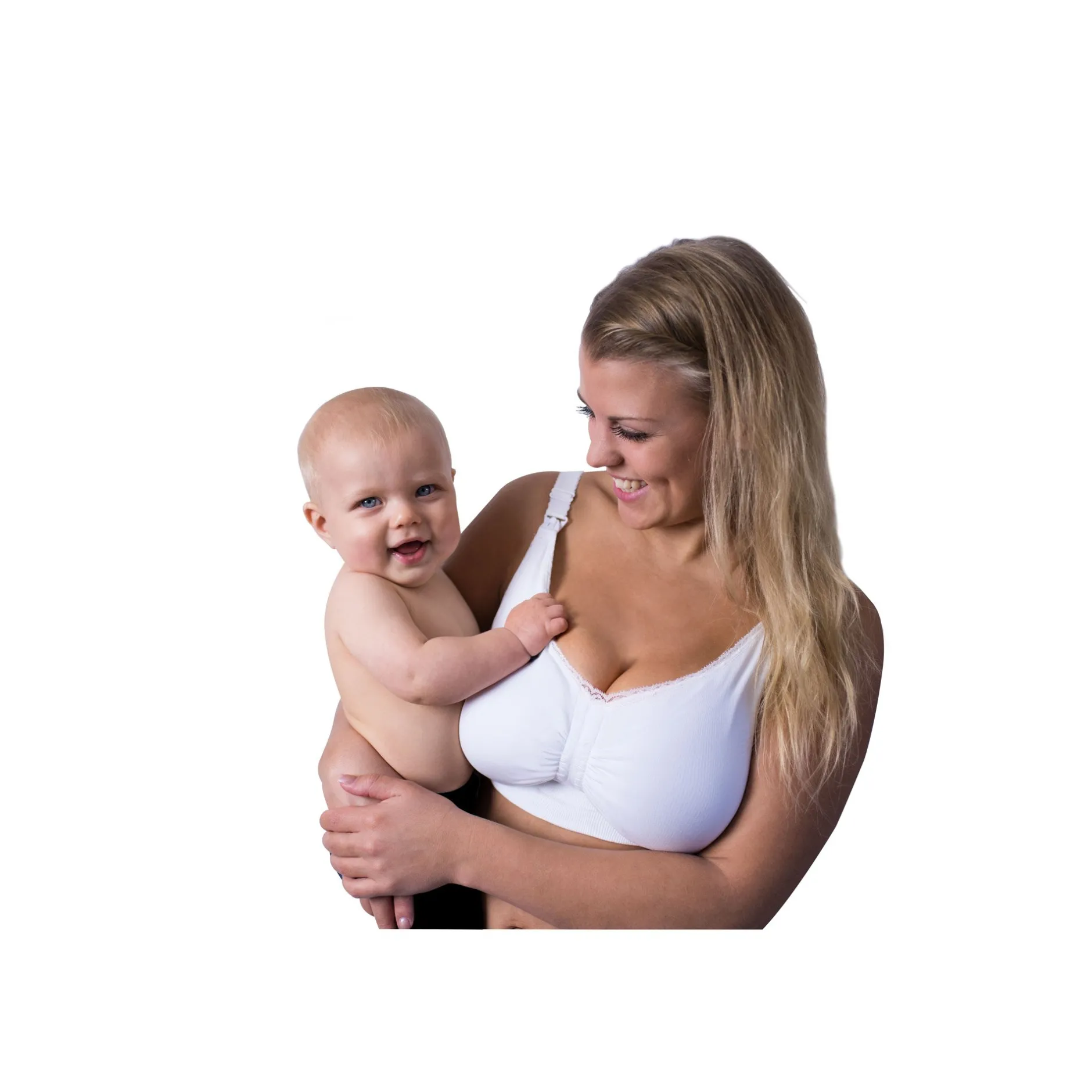 Lingerie|Vêtements*Carriwell Soutien-gorge allaitement rembourré GelWire L de Blanc