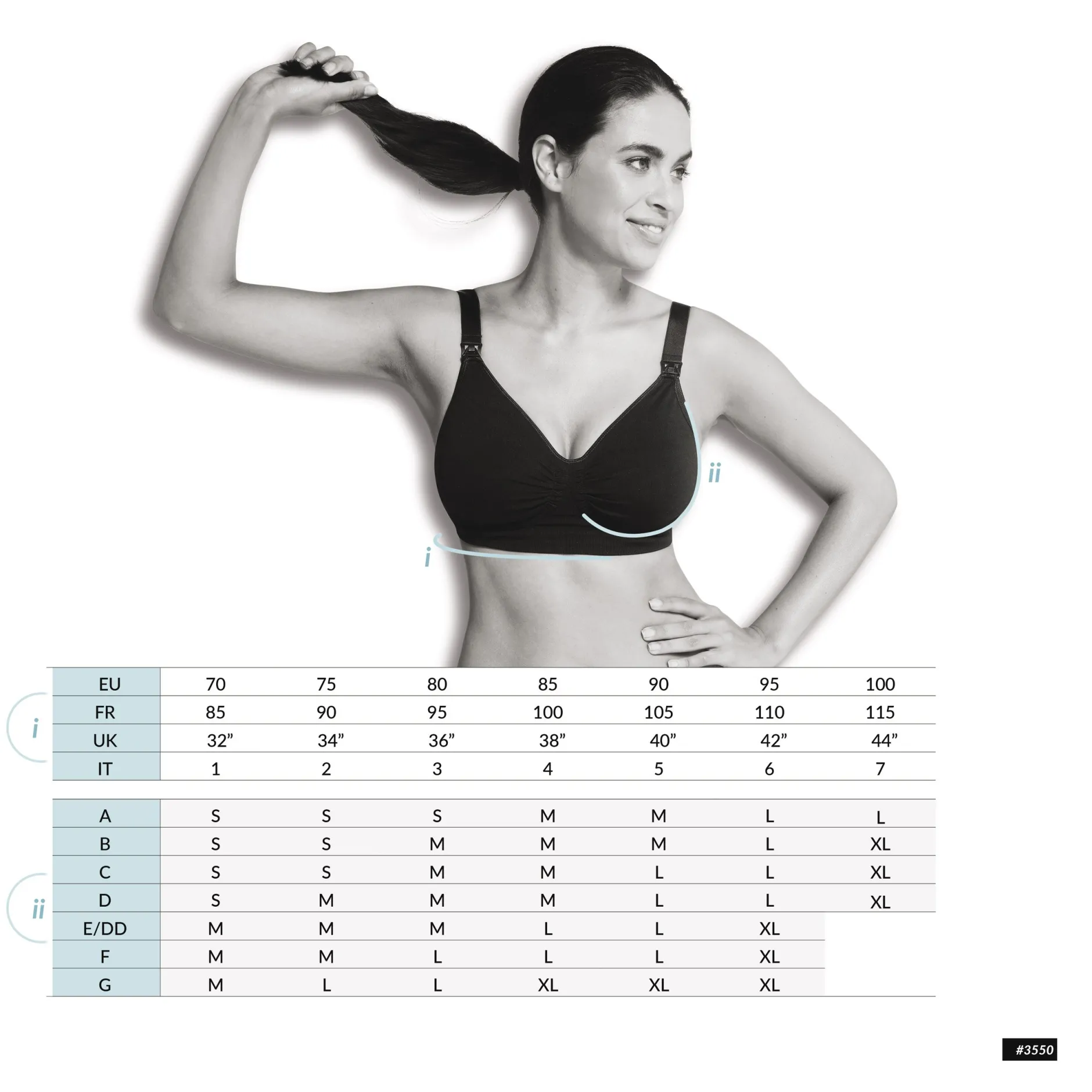 Lingerie|Vêtements*Carriwell Soutien-gorge allaitement sans couture de Blanc